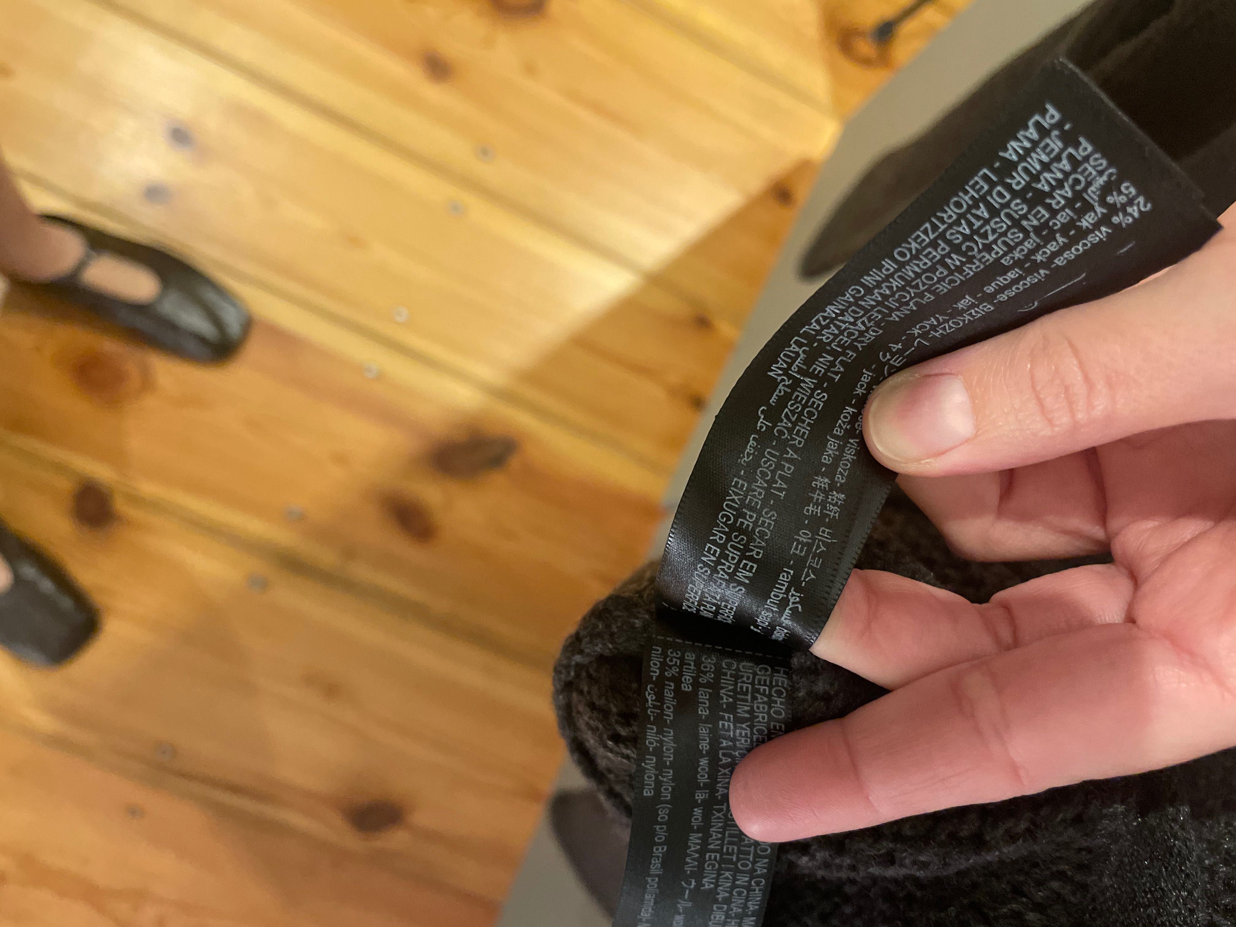 Massimo Dutti nowy czekoladowy wełniany kardigan guziki