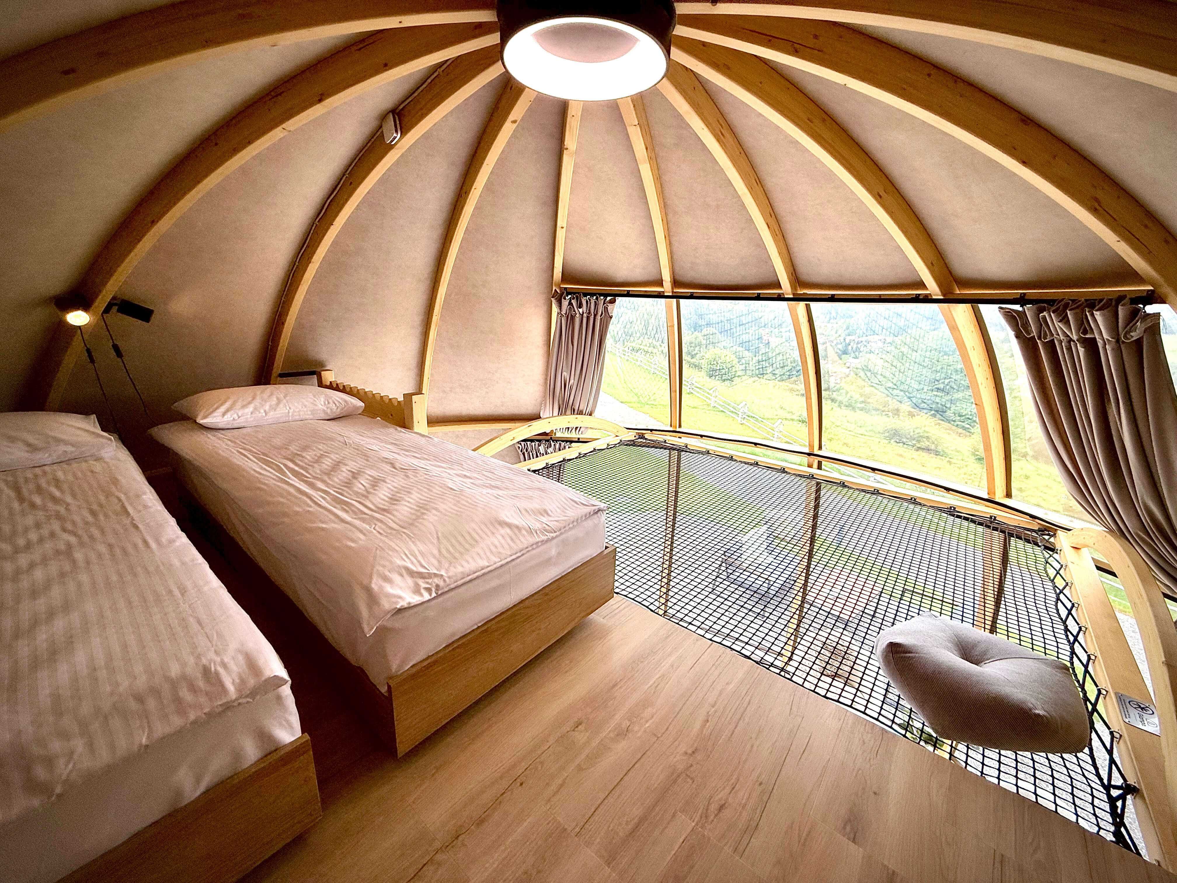 Wisła Glamping – luksusowe Glampy w górach, jacuzzi & sauna w cenie!
