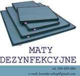 Mata dezynfekcyjna 120/100/4 cm PRODUCENT Siatka zbrojona, Plandeka
