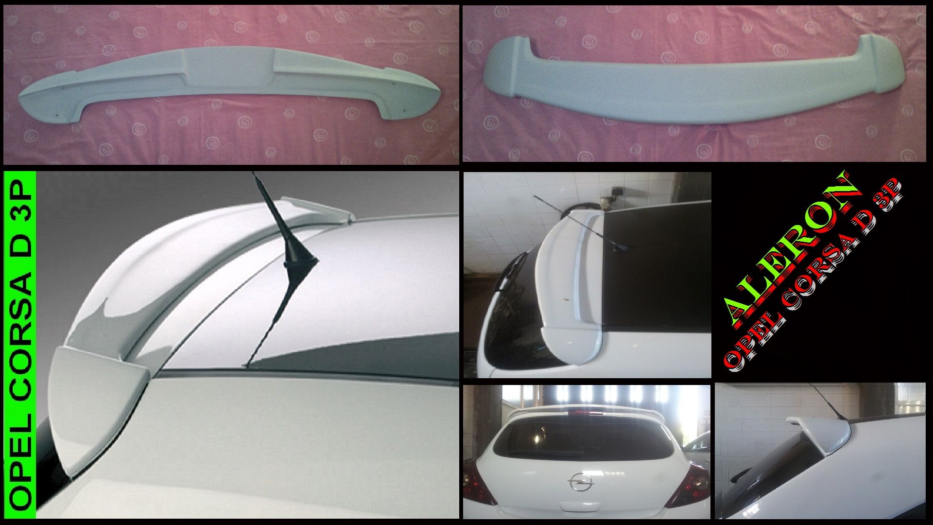 Aileron Opel Corsa D 3 portas e 5 portas