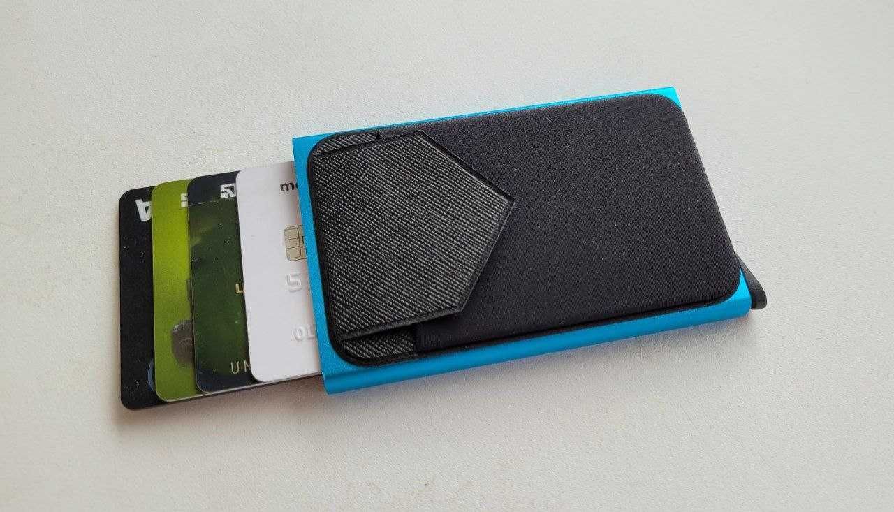 Супер кошелёк, портмоне из кожи PU (мужской, новый, компактный)