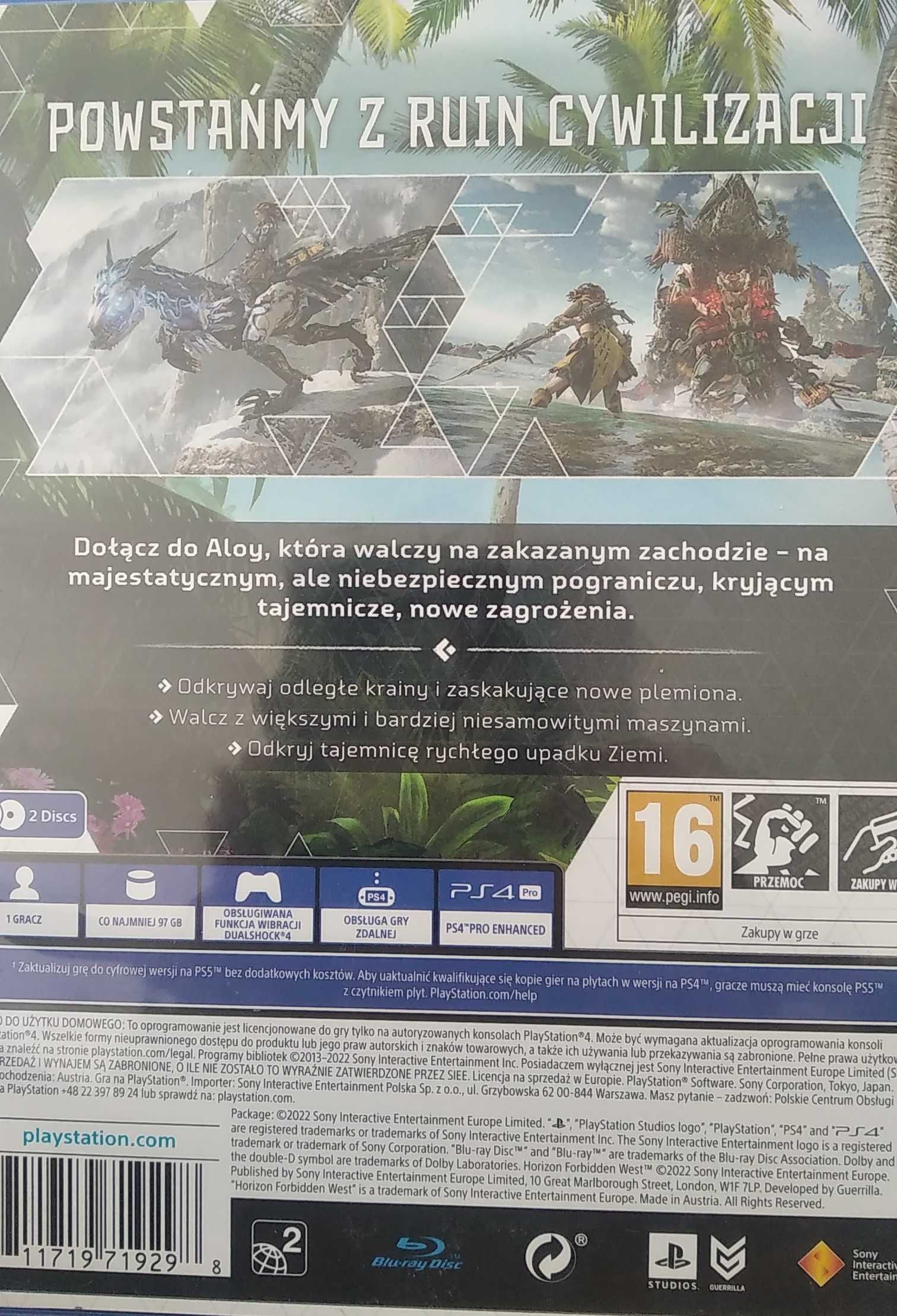 Gra na ps4 Horizon