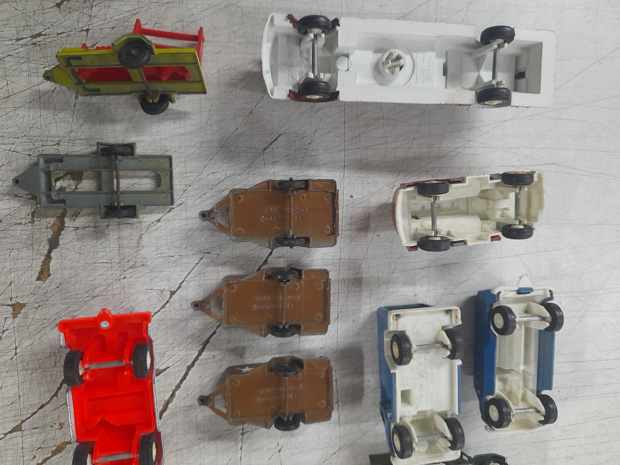 Carros de ferro da Tootsie