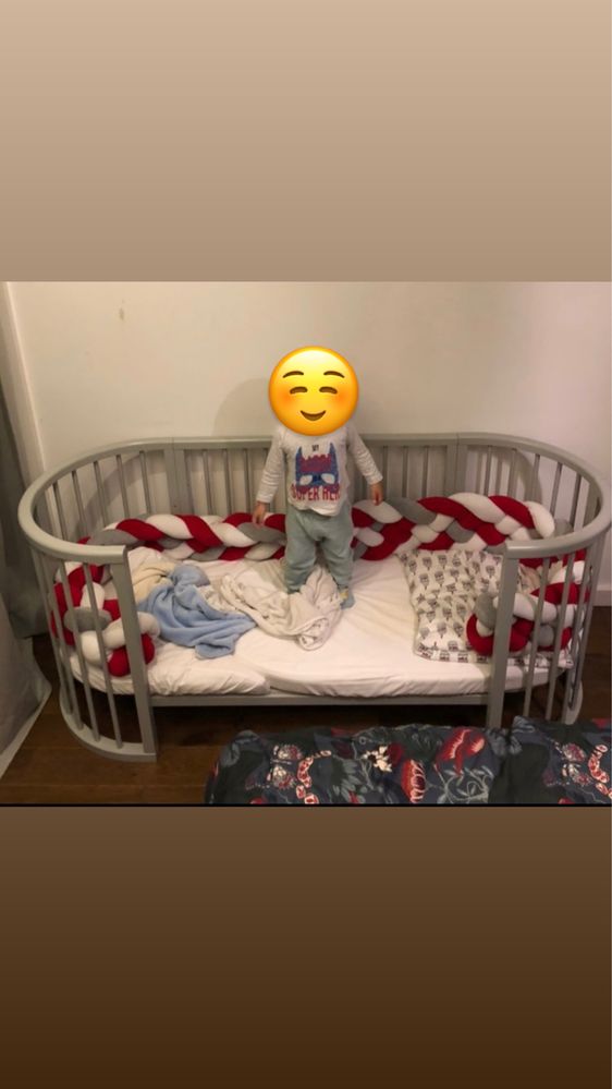 Продам дитяче ліжечко 7в1 від Oval Bed