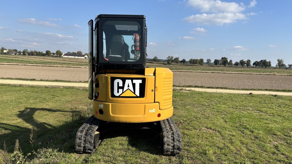 Koparka CAT 303.5 E Szybkozłącze Rotor Klimatyzacja