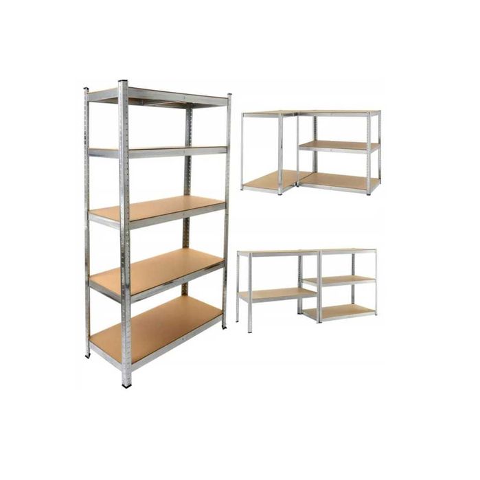 Regał Magazynowy Garażowy Metalowy 180 cm Udźwig 900 kg Ocynkowany FV