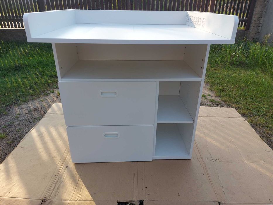 Przewijak z dwoma szufladami IKEA Smastad