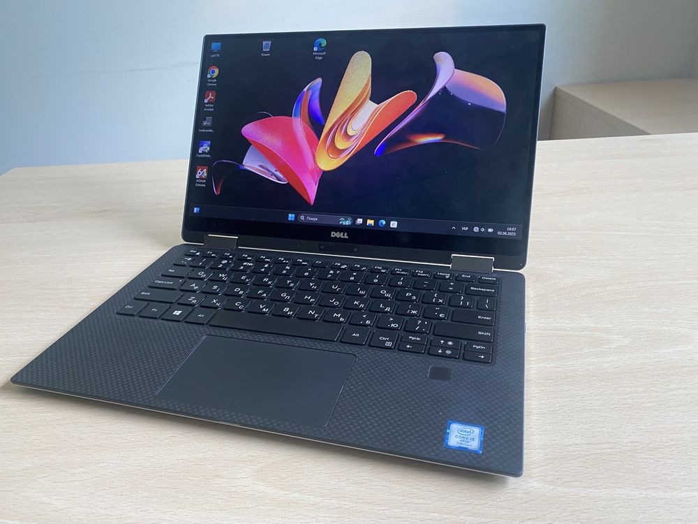 Ультрабук DELL XPS 9365 Трансформер•13.3" IPS•Core i5-7Y57•8•256