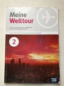 "Meine welttour 2" zeszyt ćwiczeń do drugiej klasy liceum, 2 klasa