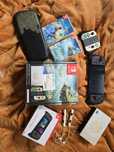 Zestaw Switch Oled, pady Hori Nintendo, karta SD 256GB, 2 gry i etui