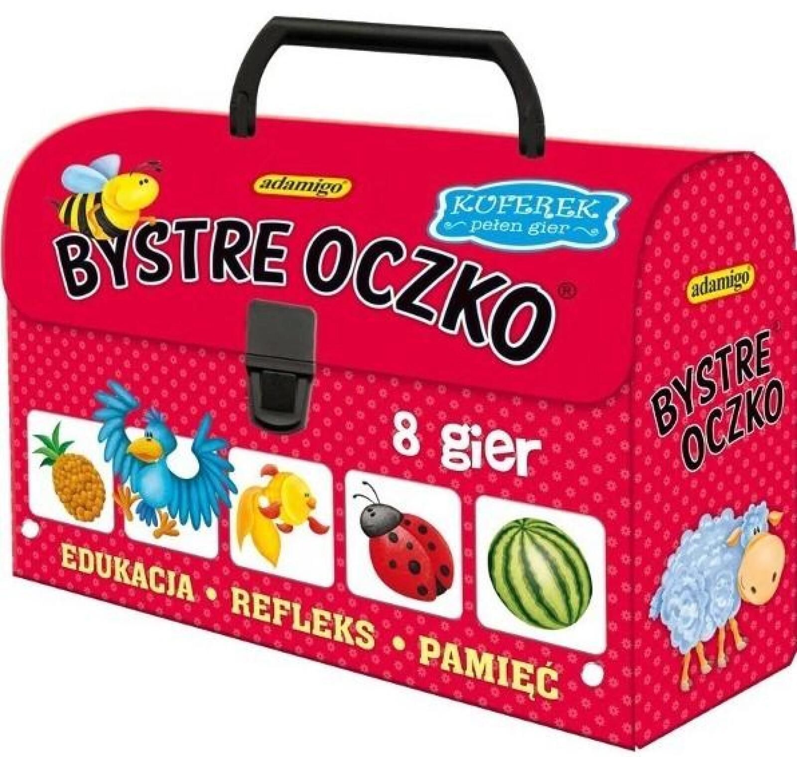 Kuferek - Bystre oczko Adamigo pudełko,22x15 cm