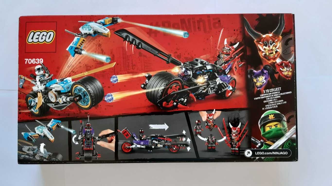 Lego Ninjago MastersSpinjitzu 70639 Street Race of Snake Jaguar selado