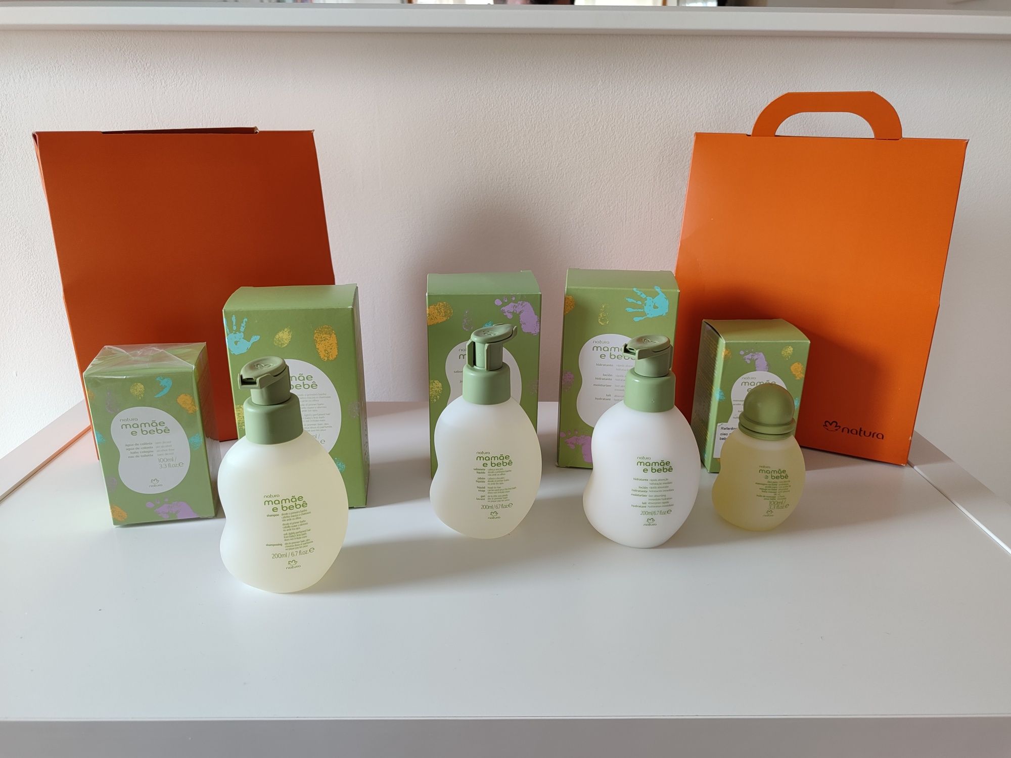 Conjunto Natura Mamãe e Bebê