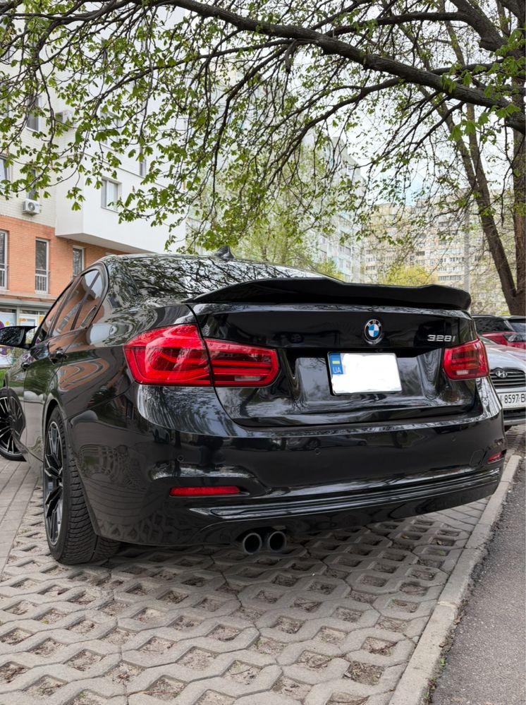 Задний бампер bmw f30 lci рестайлинг