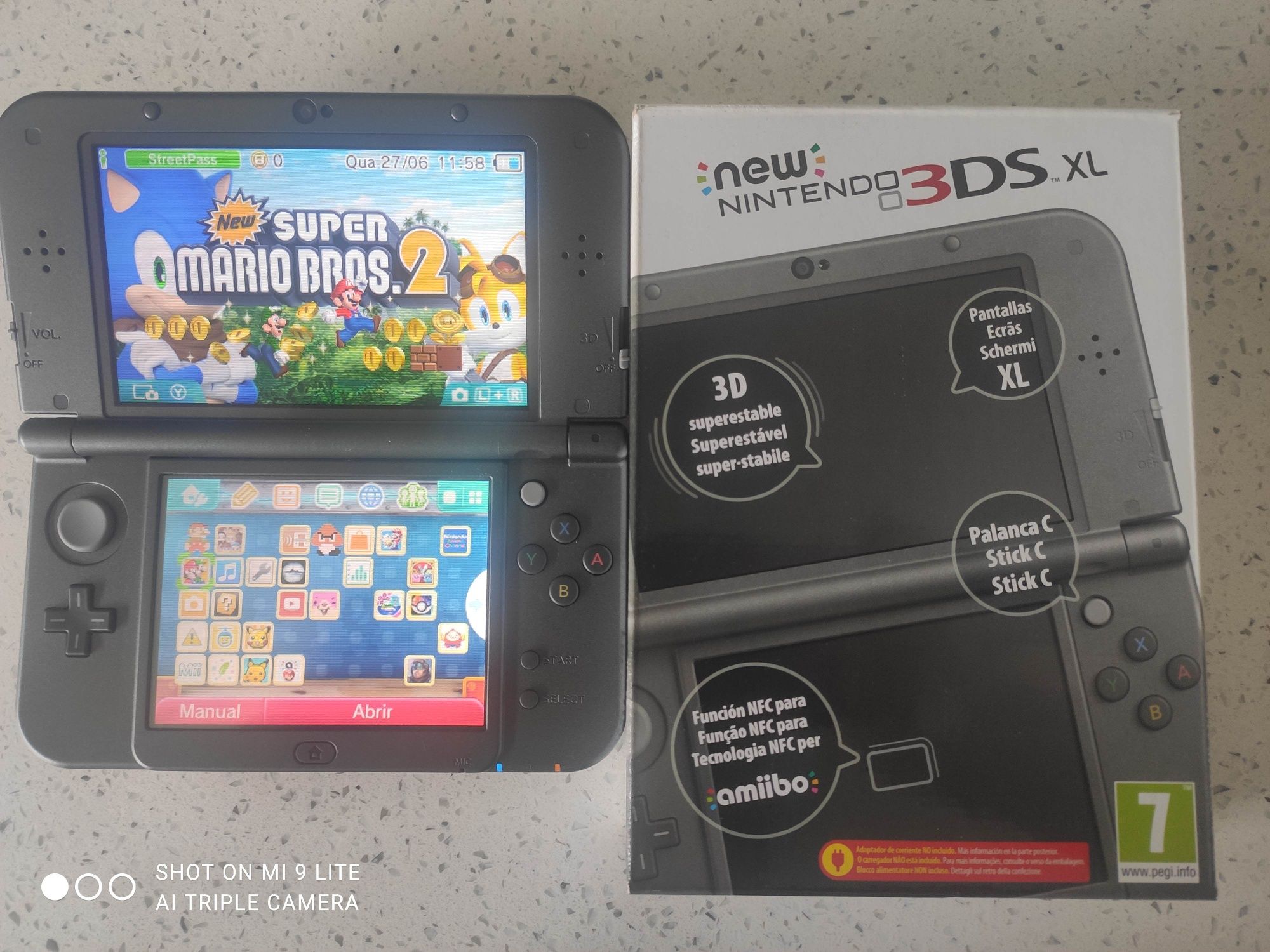 New nintendo 3 ds XL