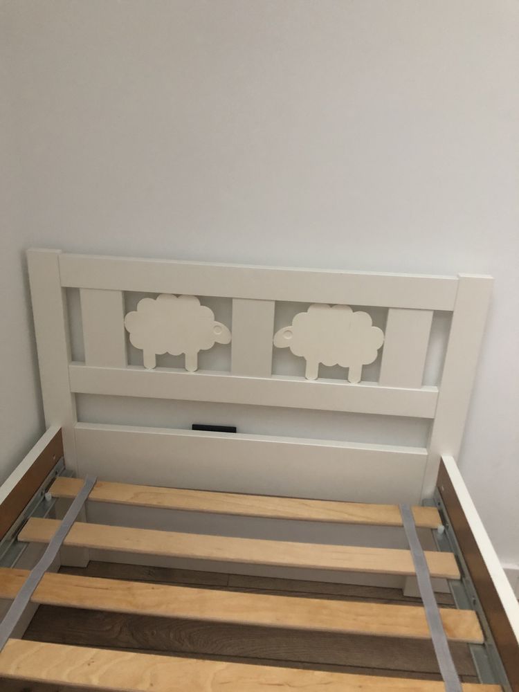 Rama łóżka dziecięcego z dnem KRITTER IKEA