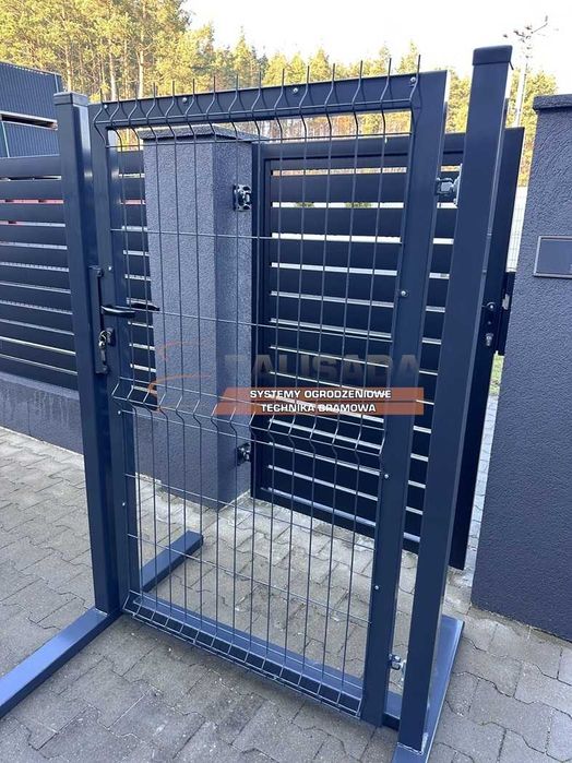 FURTKA PANELOWA HR4 | 88,5 x 123 cm | DUPLEX OC.+RAL | antracyt 7016