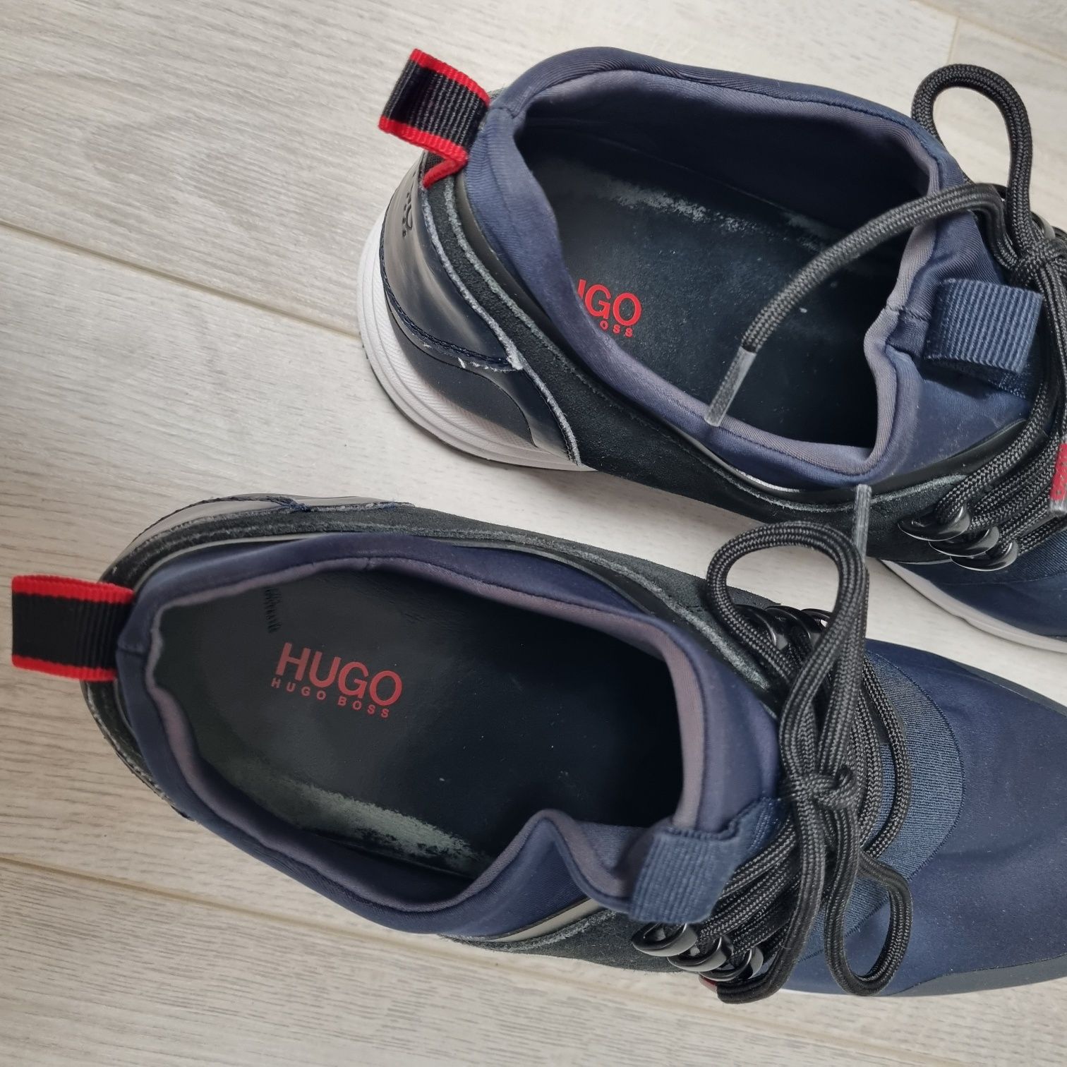 Hugo Boss Red Label Oryginalne męskie buty sneakersy Vibram roz. 43
