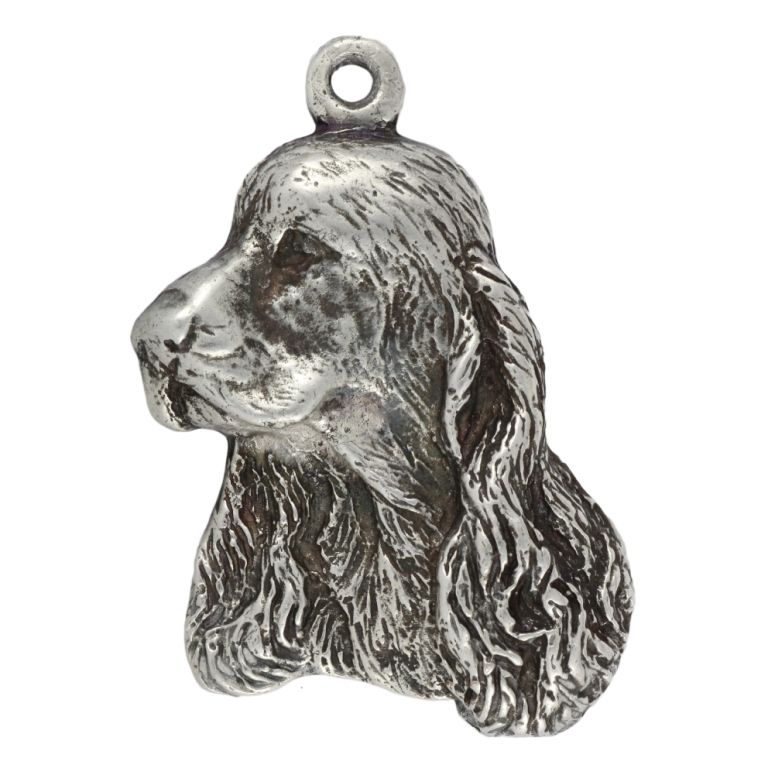 Cocker spaniel angielski brelok posrebrzany Art-Dog
