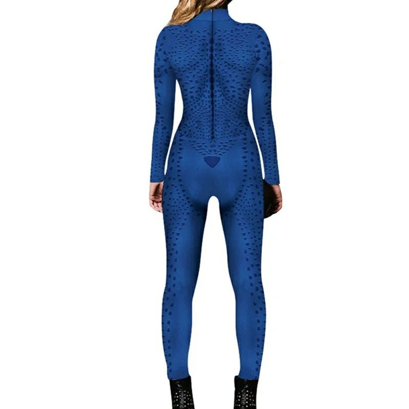 Fato Mística Mystique Cosplay