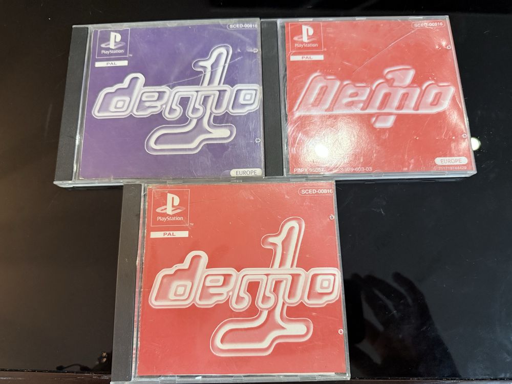 Demo 1 Playstation e oferta Jogo Sega Saturn + Jogo Ps2