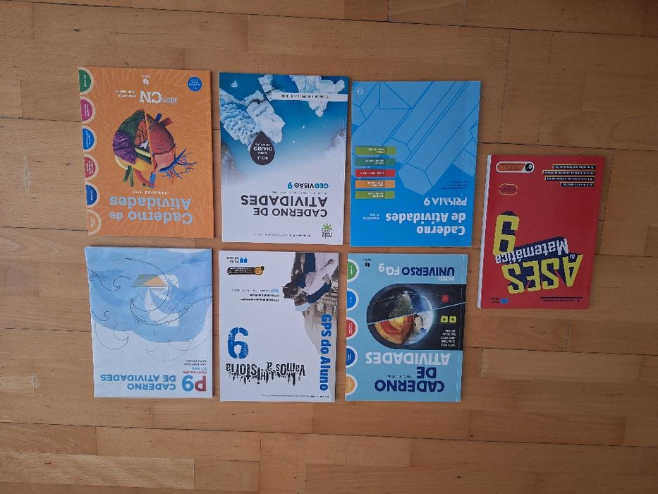 Livros actividades 9°ano Novos