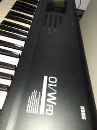 Órgão piano teclado KORG 01/w   01w fd