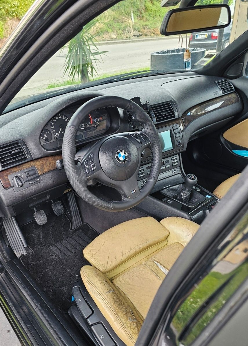 BMW 320d E46 preto