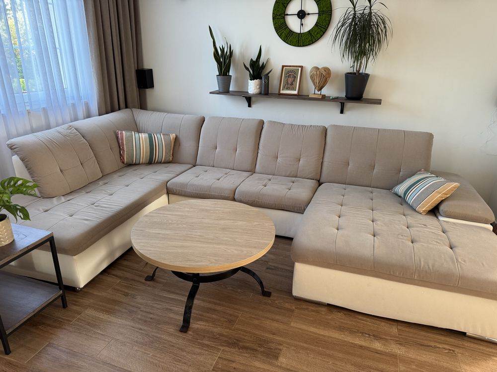 Narożnik z funkcja spania 360cm