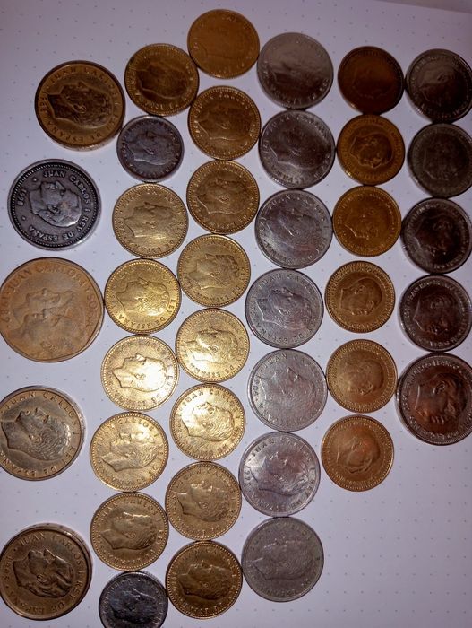 Peseta Francisco gaudilho! Rey de Espanha