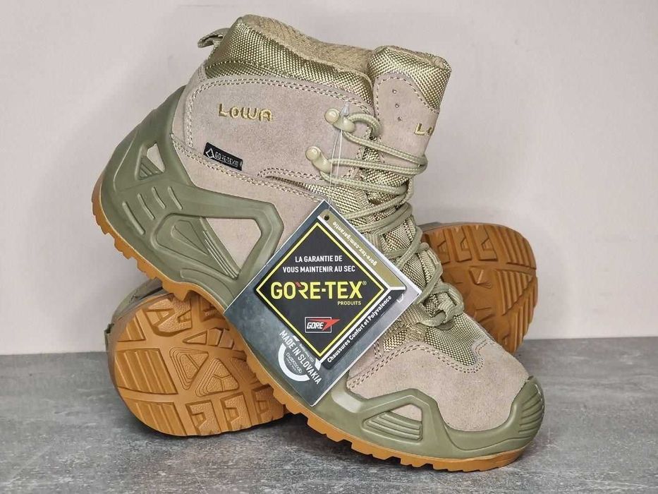 ‼️Словакія‼️Тактичні берці LOWA Zephyr GTX® Mid TF Боти Лова Койот‼️