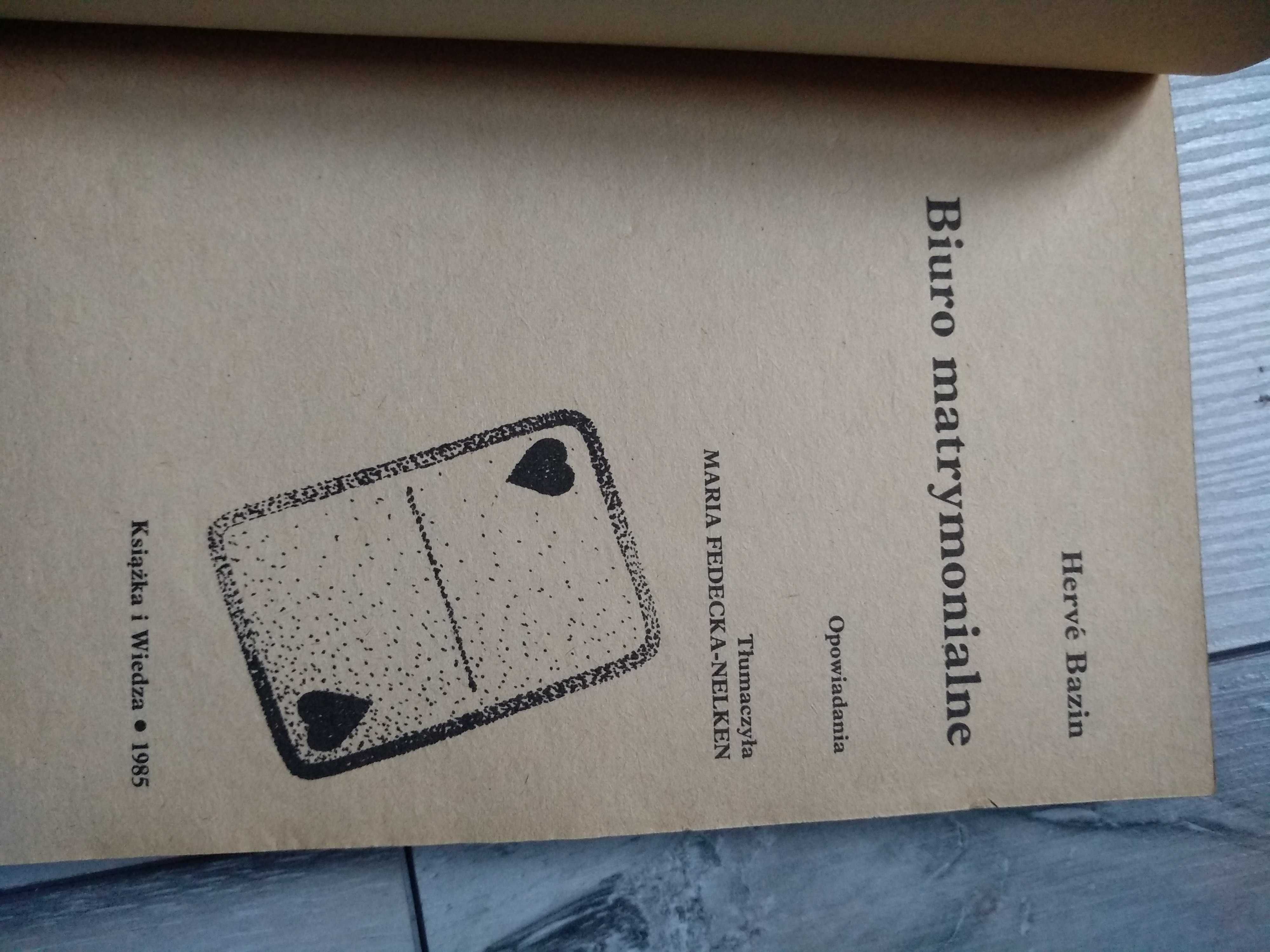 Herve Bazin Biuro matrymonialne