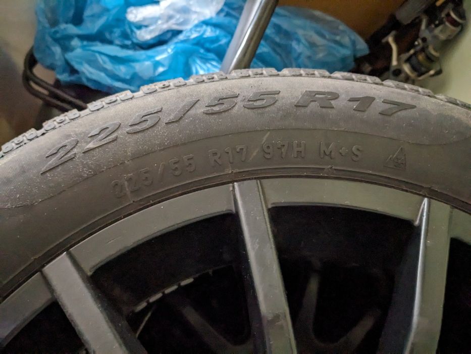 Колеса R17 на зимовій резині