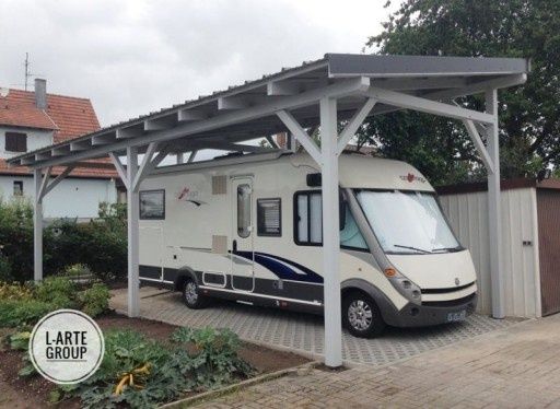 PIRA Carport Wiata garażowa Camper Bus 400x800 cm KVH Producent