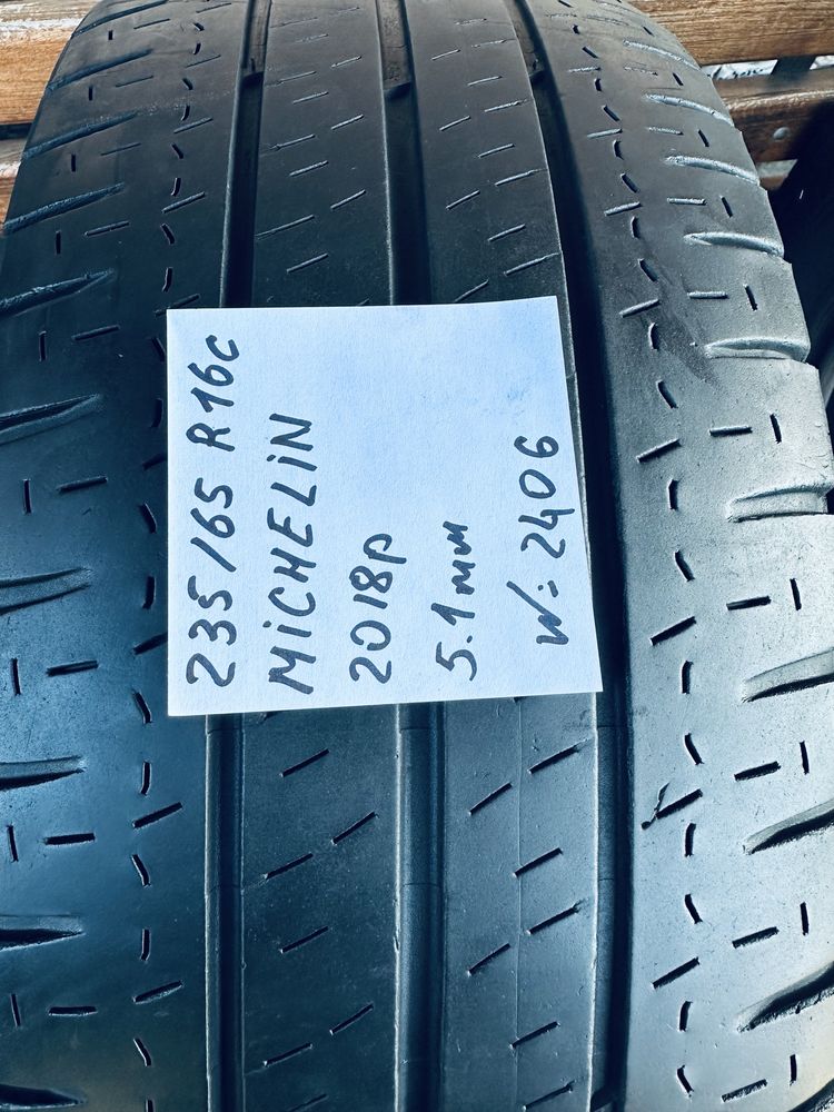 Пара літніх шин 235/65 R16C Michelin