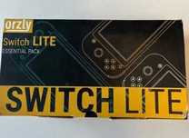 akcesoria do nintendo switch LITE ORZLY biało/czerwony