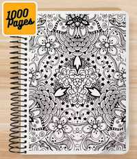1000 Páginas para colorir - Mandala