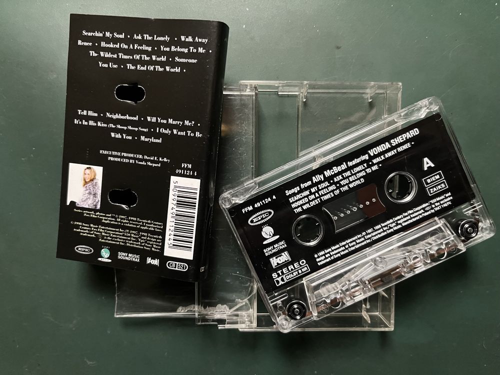 Ally McBeal soundtrack kaseta magnetofonowa