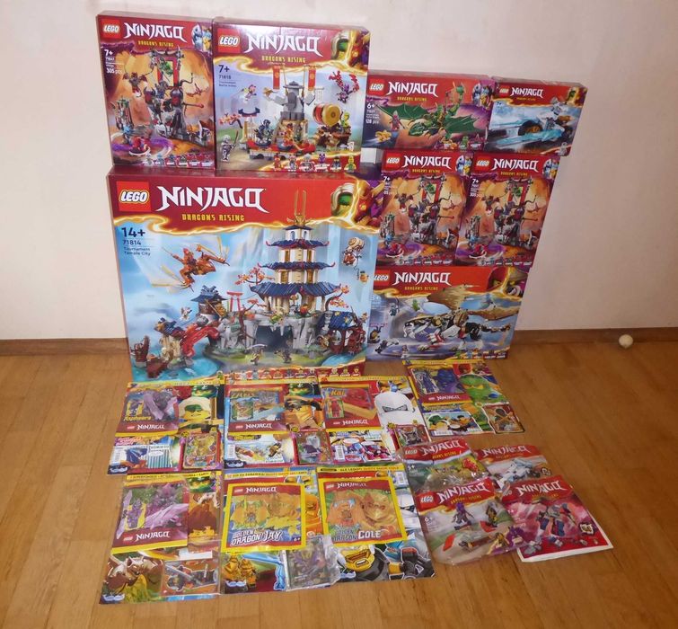 LEGO NINJAGO 71829 Zielony leśny smok Lloyda stan Idealny Wroc