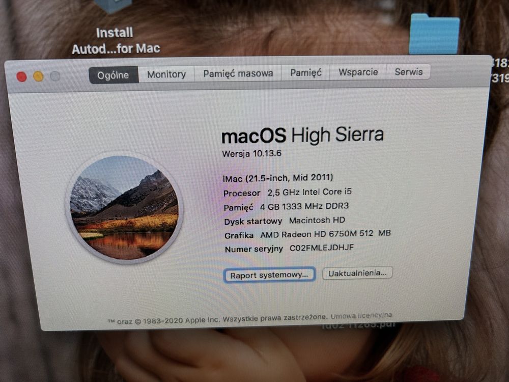 iMac 21.5 cala 2011