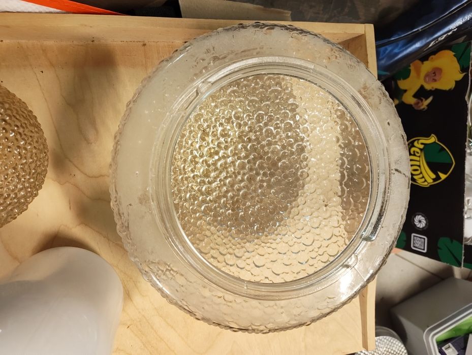 Klosze do lamp vintage.