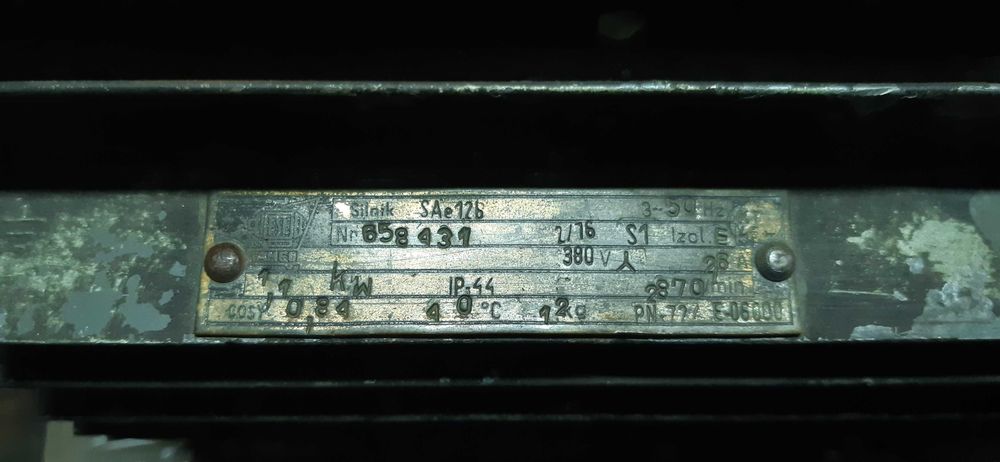 Silnik elektryczny 1,1kW 3F