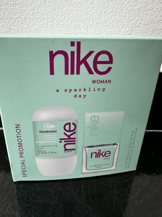 Desodorizante e perfume Nike (fechado)