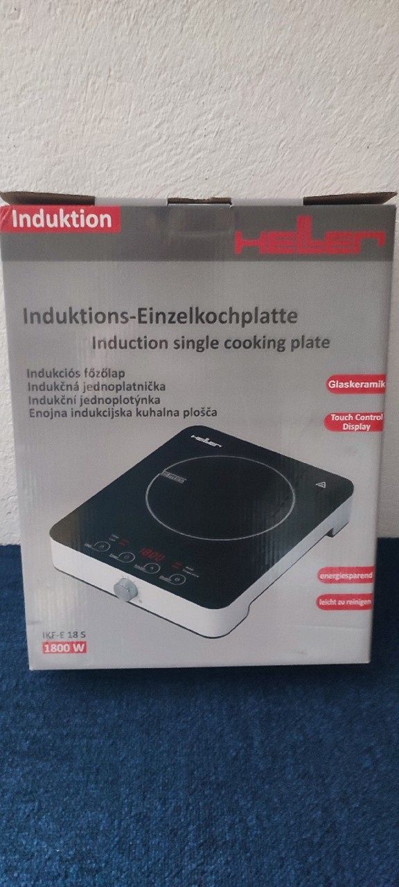 Heller Płyta indukcyjna pojedyncza IKF-E-18S 1800W