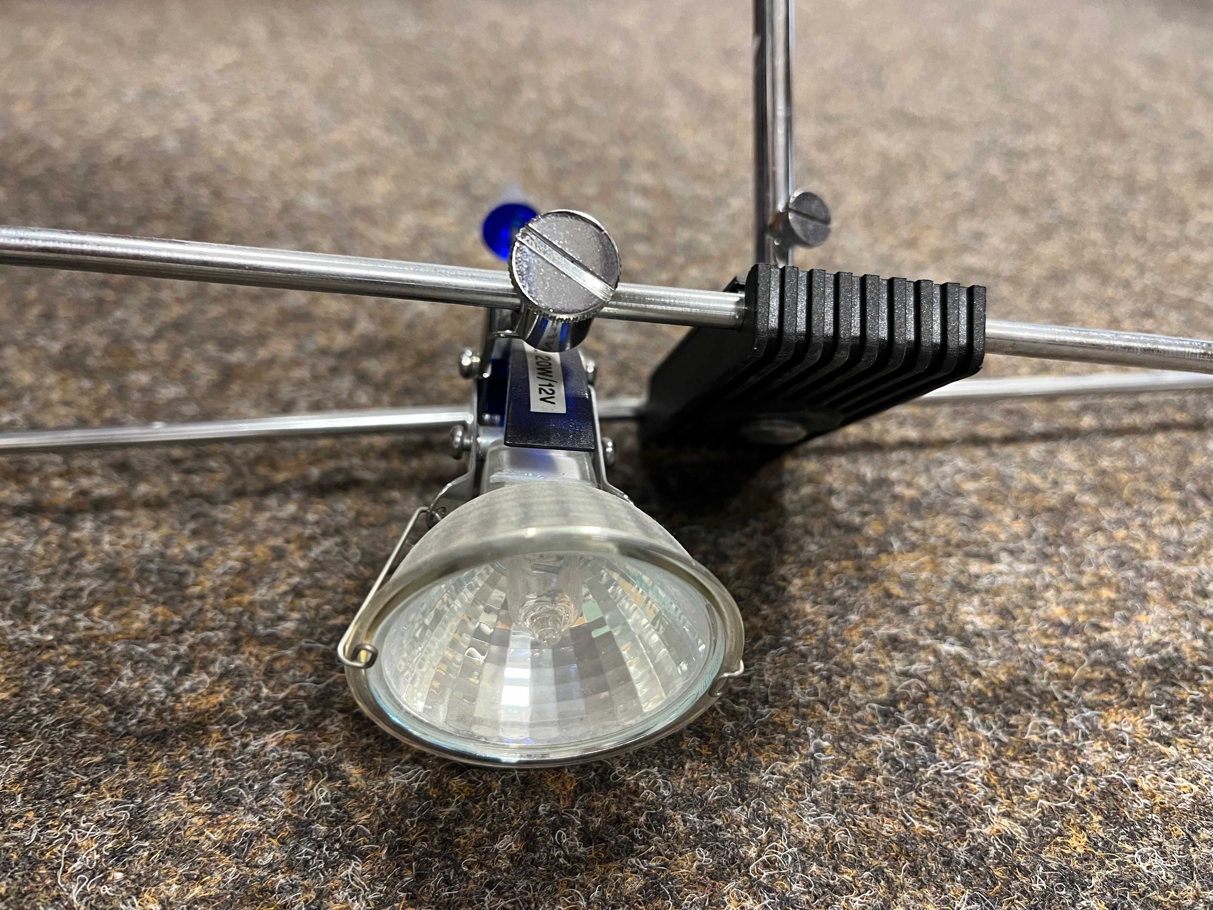 Zestaw 5 lamp na stelażu (montaż w suficie)