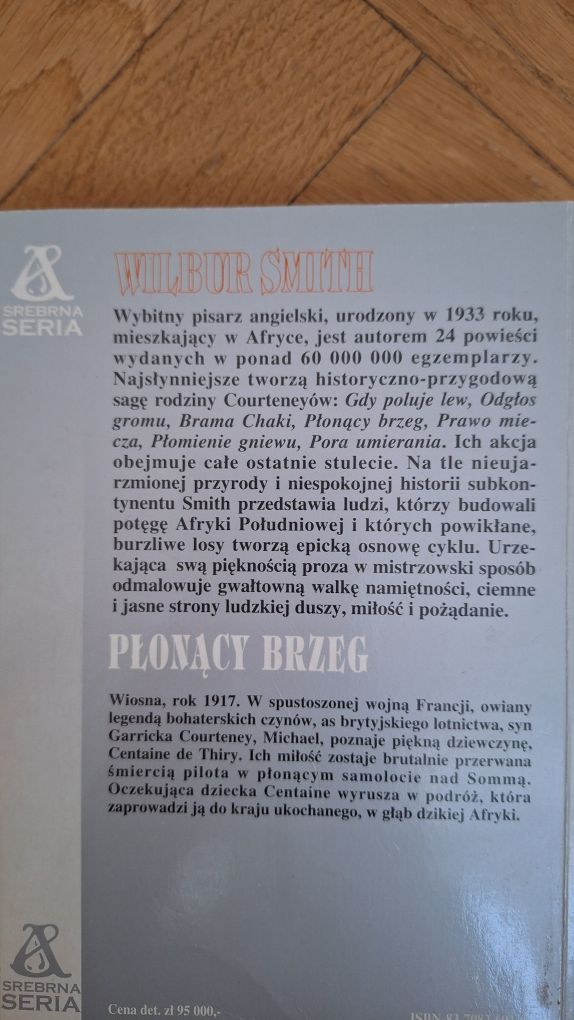 Płonący brzeg Wilbur Smith