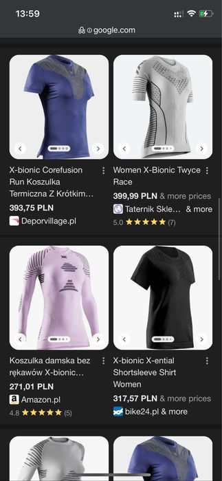 Damska koszulka termoaktywna X‑Bionic v2.0 L/XL