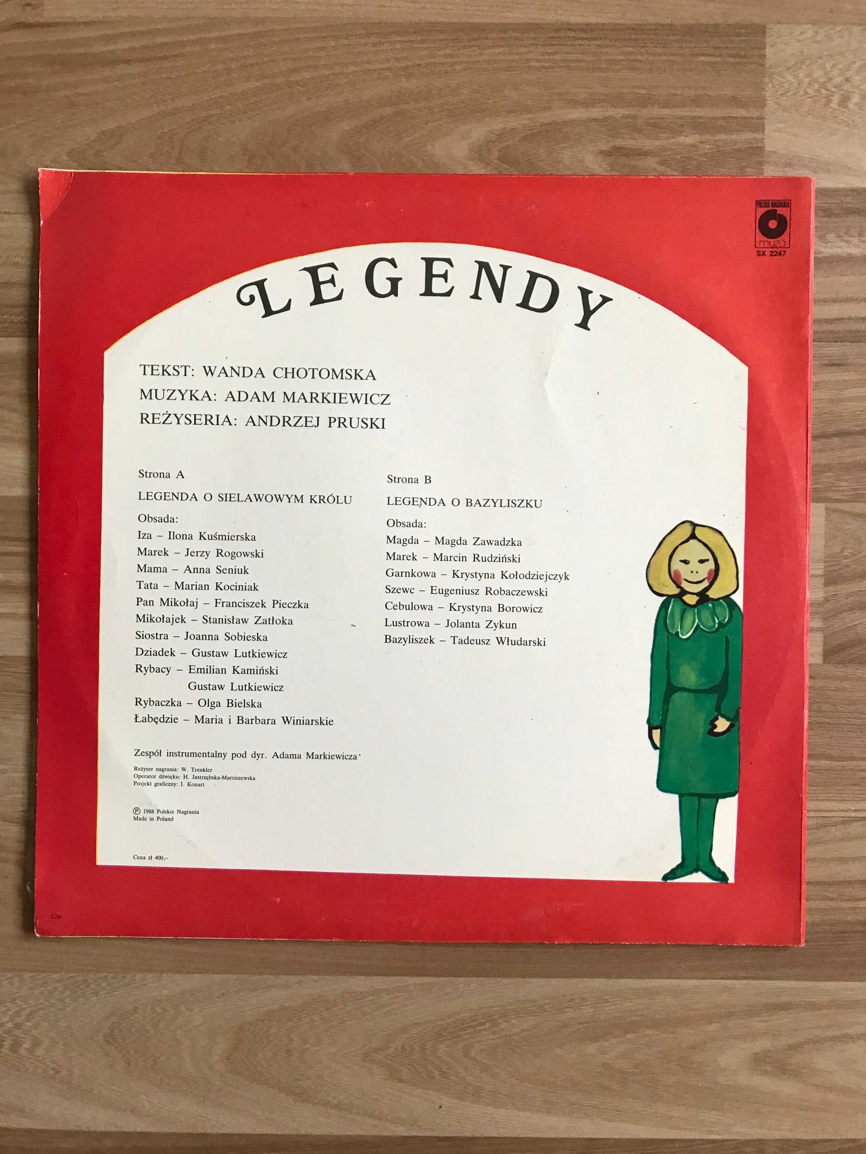 Płyta Winylowa Legendy o bazyliszku O sielawowym królu winyl