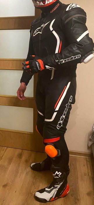 Kombinezon alpinestars 56, buty supertechR roz.44, rękawice GP pro