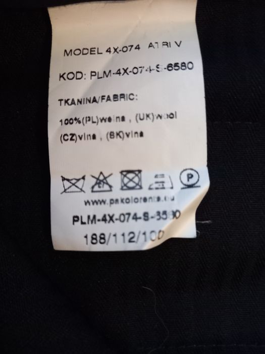 Wełniany szary garnitur Pako Lorente 120's + GRATISY!